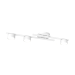 Minimalistyczna lampa Vero 3 w kolorze białym
