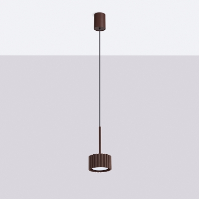 Lampa wisząca Medina w odcieniu ciemnego brązu