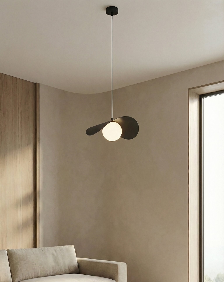 stylowa-lampa-wisząca-czarna