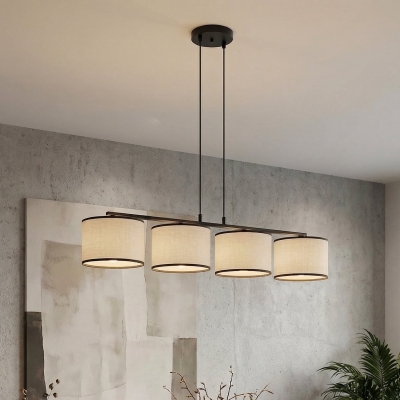 Lampa wisząca Elvara 4 w wersji szarej