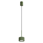 Medina - lampa wisząca w kolorze zielonej oliwki