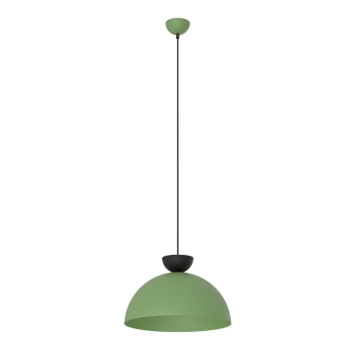 Zielona lampa wisząca Bowie do nowoczesnych wnętrz