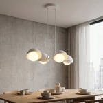 Lampa wisząca w kolorze białym - Noma 4