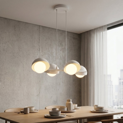 Lampa wisząca w kolorze białym - Noma 4