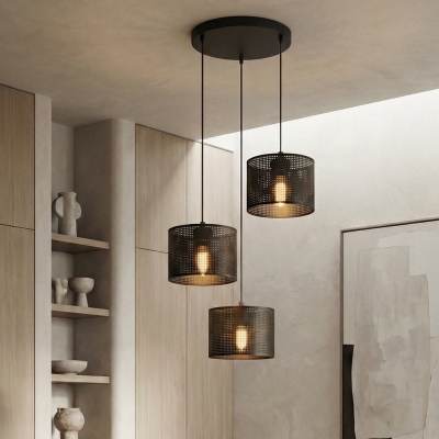 Potrójna lampa wisząca Vellune 3 Ring o klasycznym designie