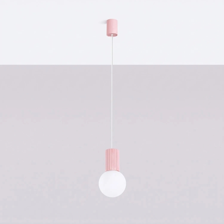 aluminiowe-pudrowe-oświetlenie-wiszące