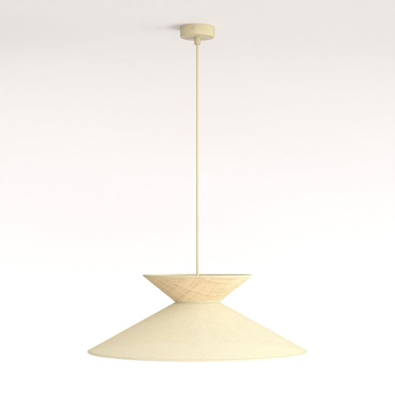 beżowa-lampa-wisząca