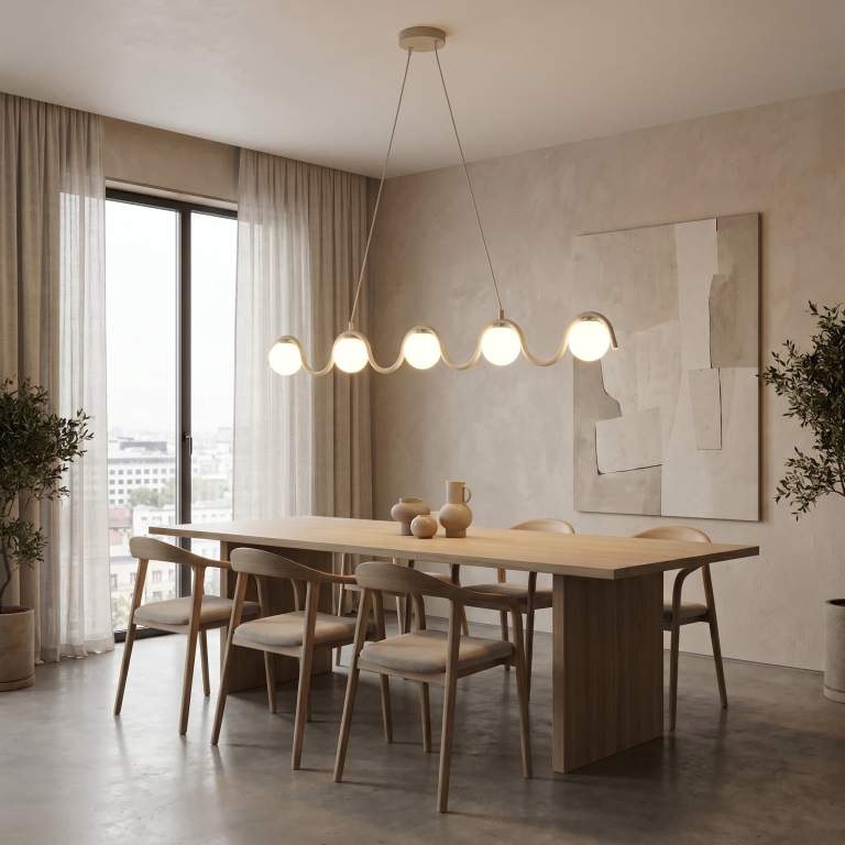 beżowa-lampa-wisząca-nad-wyspę-kuchenną