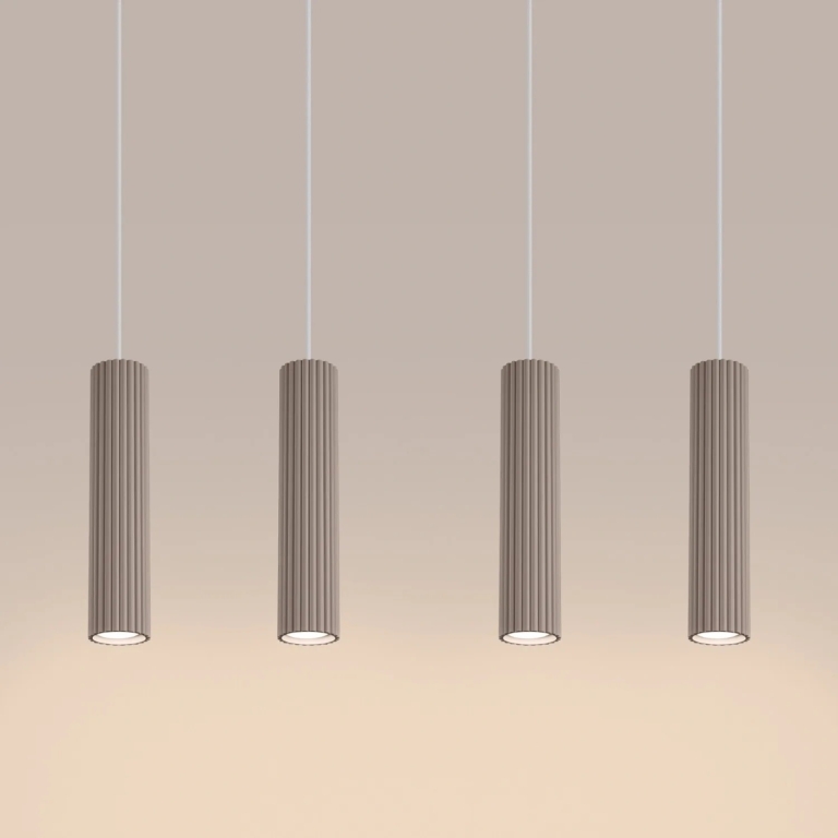 beżowe-aluminiowe-lampy-wiszące