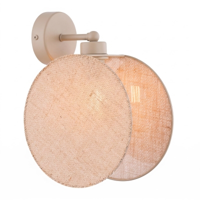 Beżowa lampa ścienna Marigold