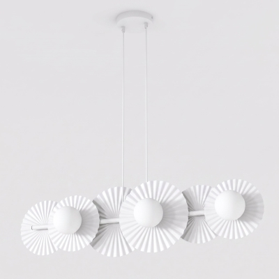 Lampa wisząca Flara 6 w jasnej kolorystyce