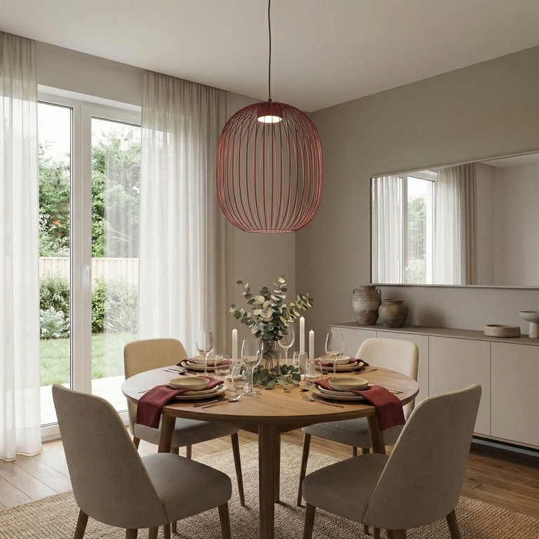 burgundowa-lampa-wisząca-do-kuchni