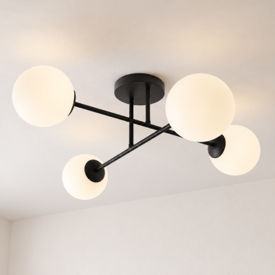 Minimalistyczne oświetlenie sufitowe Rovia 4