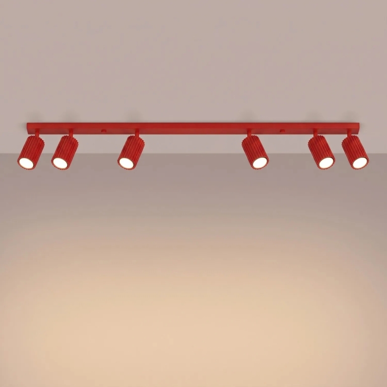 czerwona-aluminiowa-lampa-sufitowa