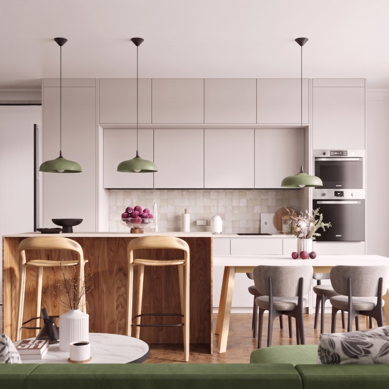 designerskie-oliwkowe-oświetlenie-wiszące-do-salonu