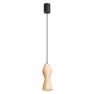 Drewniana lampa wisząca Evre S