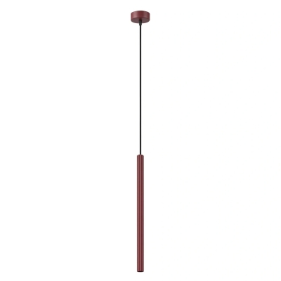 Stephanie - burgundowa lampa wisząca