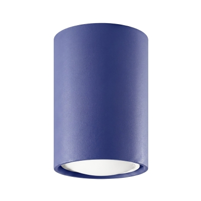 Niebieski spot sufitowy Chios XS - tuba