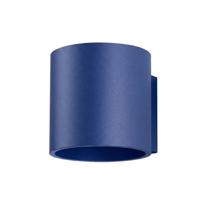 Lampa ścienna Nausa z metalowym kloszem