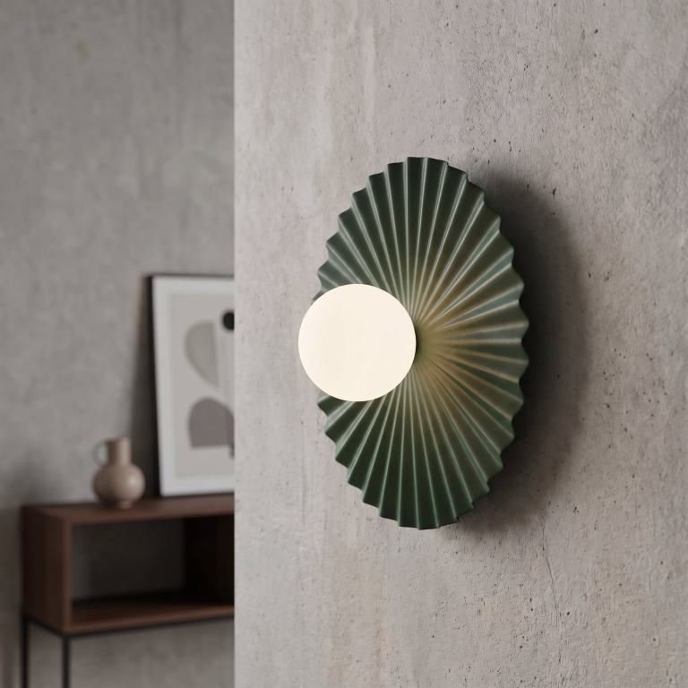 lampa-ścienna-zielona