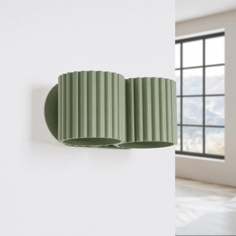 lampa-ścienna-zielona