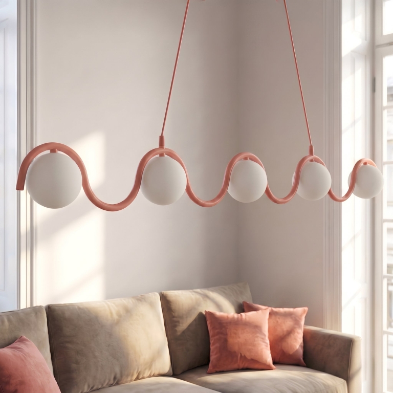 lampa-wisząca-łososiowa-do-salonu