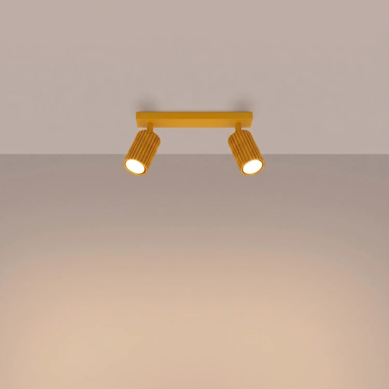 minimalistyczne-żółte-lampy-sufitowe