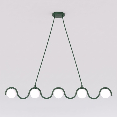 Nowoczesna lampa wisząca Fala o unikatowym designie