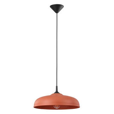 Nowoczesna lampa wisząca Vargas w rdzawym kolorze