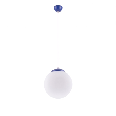 Stylowa, kulista lampa Numa M - ultramaryna