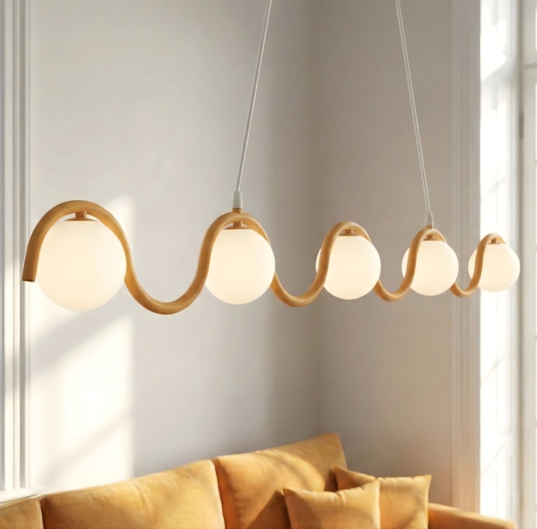 pomarańczowa-lampa-wisząca-nowoczesna