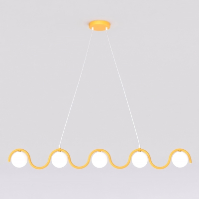 Lampa wisząca Fala o unikatowym designie