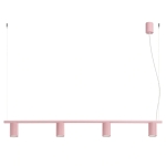 Pastelowy żyrandol Dolkar o minimalistycznym designie