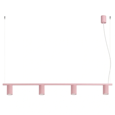 Pastelowy żyrandol Dolkar o minimalistycznym designie