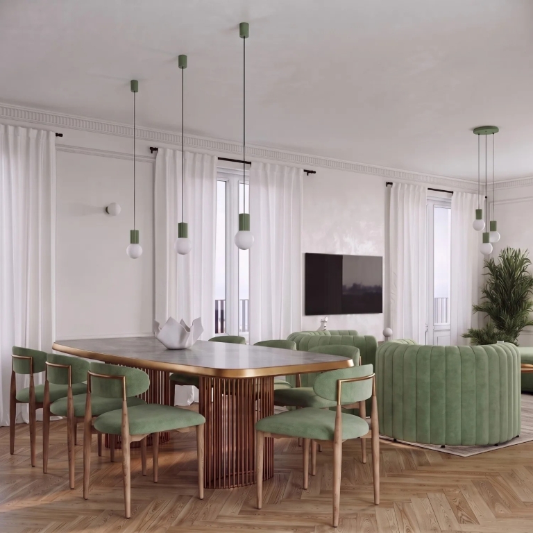 szklana-lampa-wisząca-szałwiowa-do-jadalni
