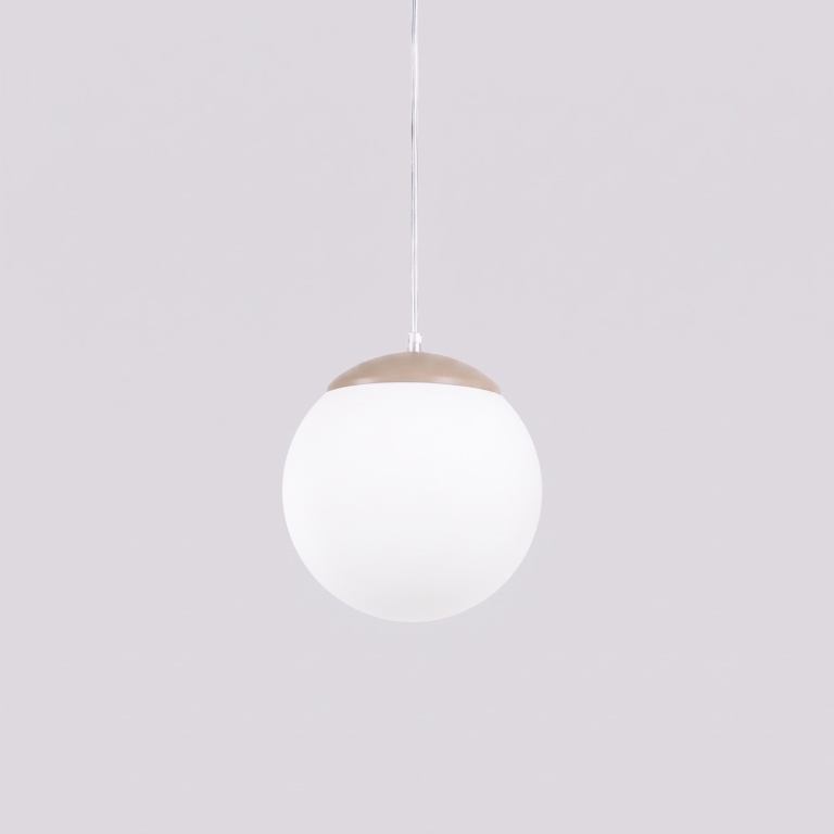 szklana-lampa-wisząca-taupe-do-sypialni