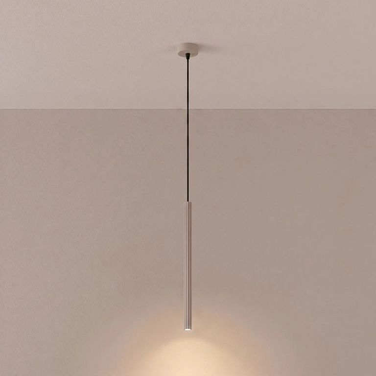taupe-stalowa-lampa-wisząca-do-sypialni
