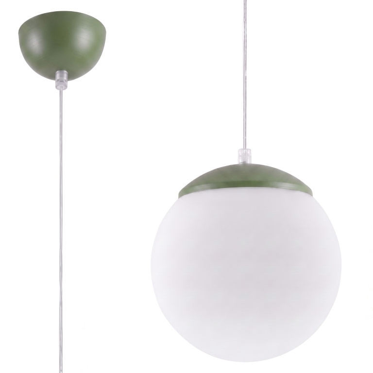 zielona-lampa-wisząca
