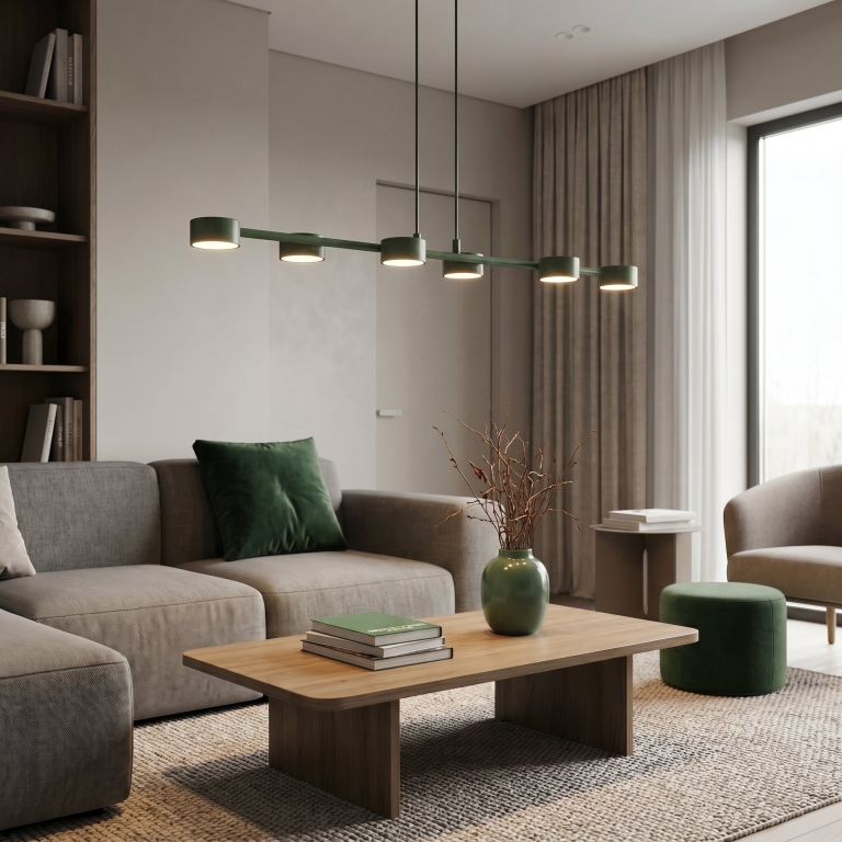 zielona-lampa-wisząca