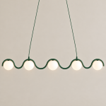 Nowoczesna lampa wisząca Fala o unikatowym designie