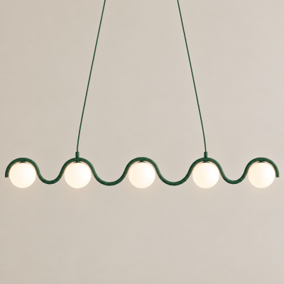 Nowoczesna lampa wisząca Fala o unikatowym designie