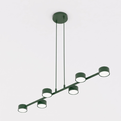 Arko 6 - zielona lampa wisząca o nowoczesnym designie