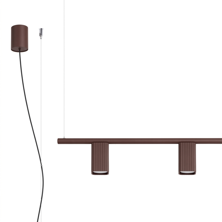 aluminiowa-lampa-wisząca-brązowa-z-ryflowanymi-kloszami