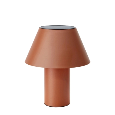 Vivo - brązowa, solarna lampa stołowa