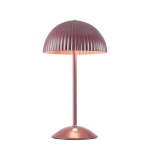 Lampka nocna Zin w wersji z czerwonym kloszem