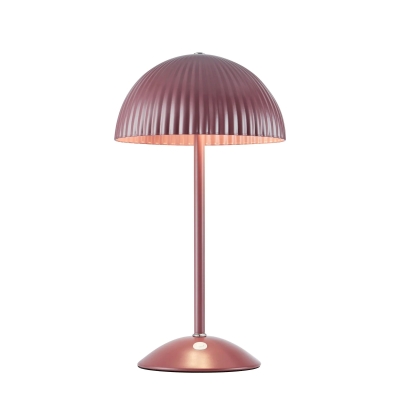 Lampka nocna Zin w wersji z czerwonym kloszem
