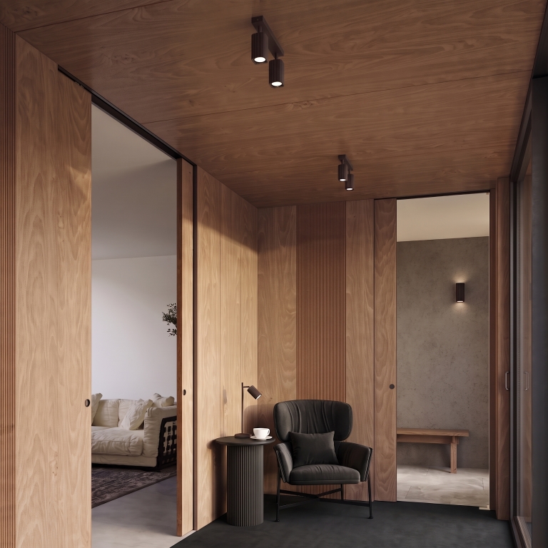 designerski-kinkiet-w-kolorze-czarnym-z-karbowanym-kloszem