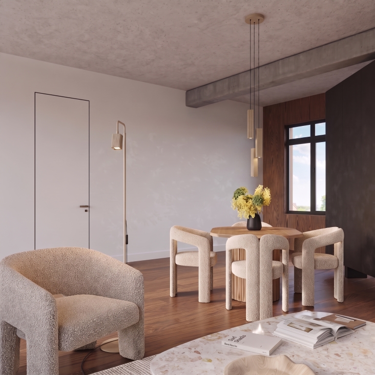 designerskie-oświetlenie-wiszące-w-kolorze-taupe-z-ryflowanym-kloszem