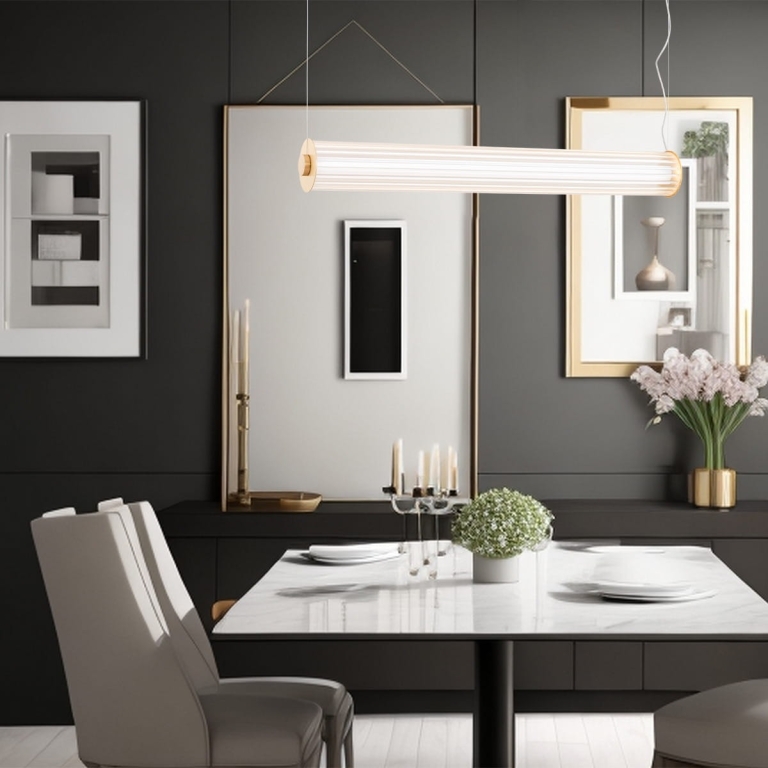elegancka-mosiężna-lampa-wisząca