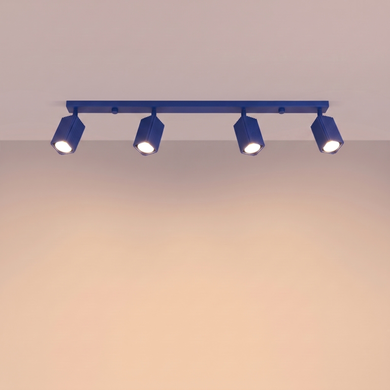 lampa-sufitowa-ultramarynowa-z-ryflowanymi-kloszami